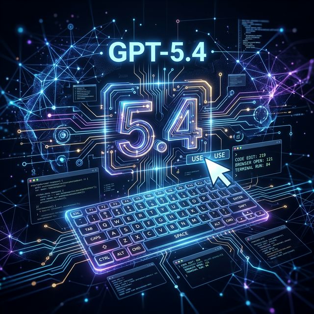 GPT-5.4 Arrives with Native Computer Use and 1M Token Context