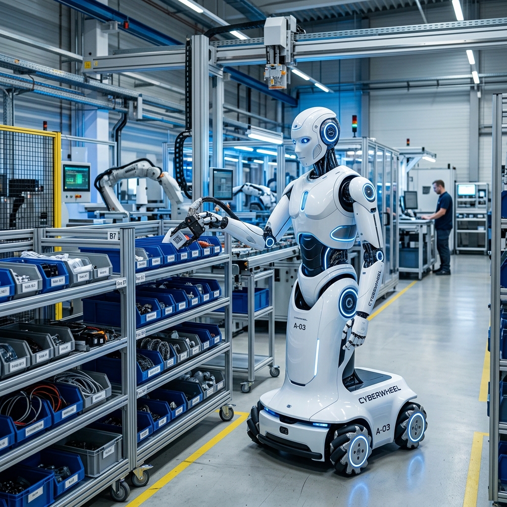 Humanoid Robot Completes First Full Shift in a Live Factory at Hannover Messe 2026