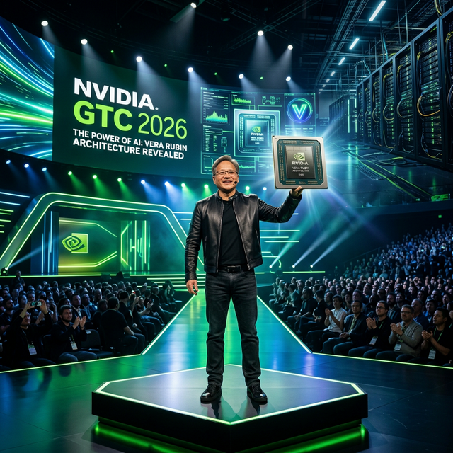 Jensen Huang Unveils Vera Rubin at GTC 2026: NVIDIA's Next AI Accelerator Arrives