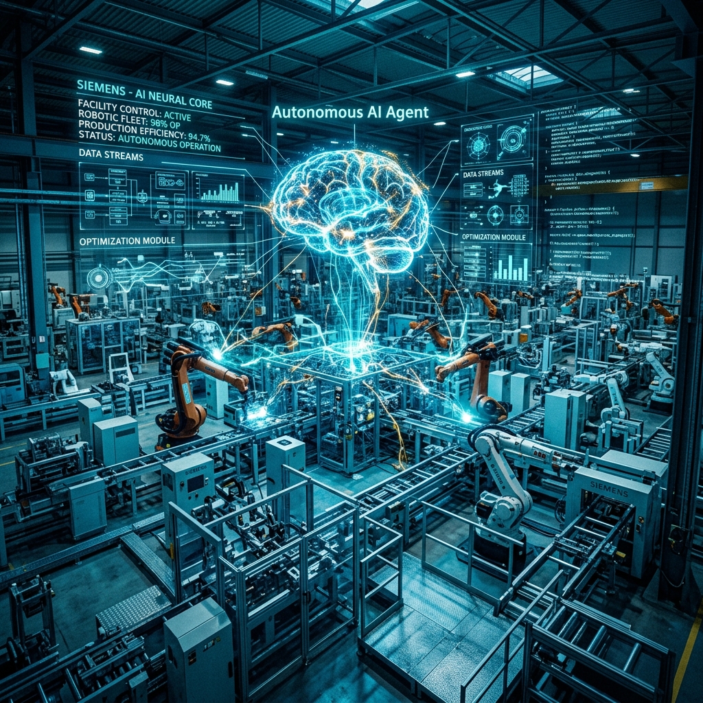 Siemens' €1B Bet: The Eigen Agent Writes Factory Code and Configures Systems Autonomously