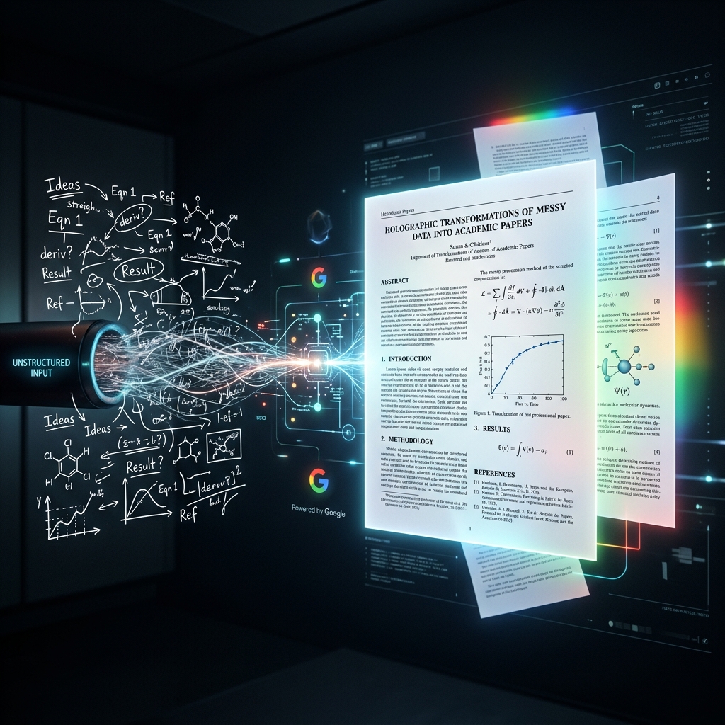 Google's PaperOrchestra Converts Unstructured Lab Notes into LaTeX Manuscripts